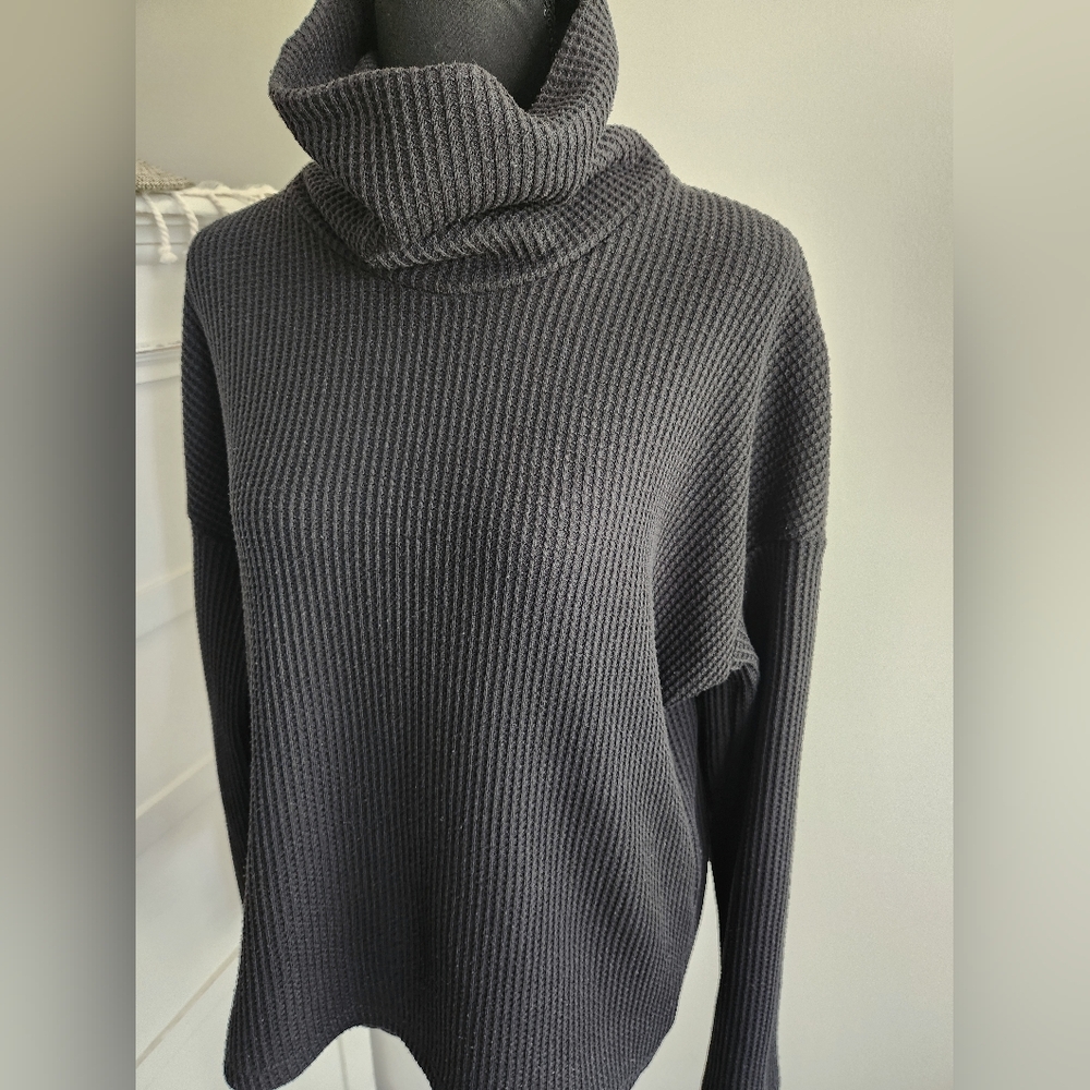 COLUMBIA COWL NECK SWEATER